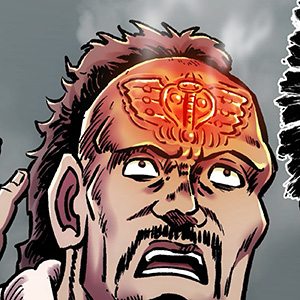 おでこに焼印ザコ